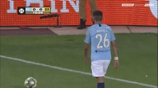 Riyad Mahrez vs Dortmund Debut Pre Season 20182019 [upl. by Enaoj]