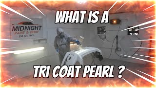 How to spray a tri coat pearl [upl. by Ydrah]