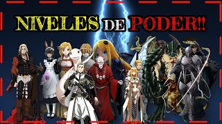 🔴 Niveles de poder en Overlord  El Nuevo Mundo [upl. by Cotter748]