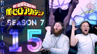 SOS Bros React  My Hero Academia Season 7 Episode 15  Butterfly Effect [upl. by Allrud]