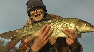 628 River Swale late autumn barbel [upl. by Ricca]