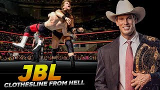 Wwe JBL Clothesline From Hell Compilation [upl. by Peery]