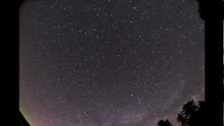 Lyrid Meteor Shower at The Headlands Dark Sky Park in Emmet County [upl. by Yrrac928]