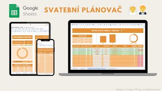 SVATEBNÍ PLÁNOVAČ  návod k použití l Tabulky v Google Sheets [upl. by Torres]