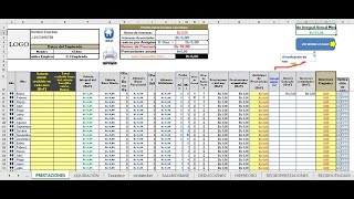 Cálculos salariales  Prestaciones sociales Liquidación utilidades Actualizada 2024 [upl. by Airdnola]