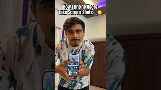 Aap Konse Ho🤣 Screenshot I phone vs Android📲 funnyshort screenshot relatable reality iphone [upl. by Janerich655]