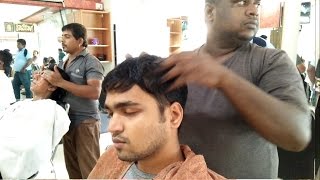 Bangalore Barber Head Massage  Episode 3  ASMR  Rose Tonic Water [upl. by Latif]