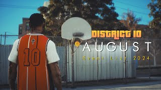 District 10 V6  August Event List Update GTA V Cinematic [upl. by Hsina]