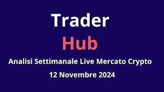 Analisi Live Mercato Crypto 12 Novembre 2024 [upl. by Patterman]