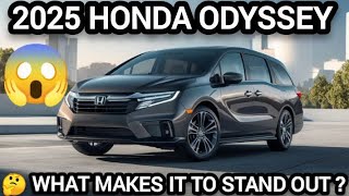 2025 Honda Odyssey Review Whats New and Whats Different [upl. by Epstein130]