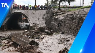 Sube a 26 el número de fallecidos tras aluvión en Quito [upl. by Odom]