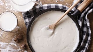 Receta de Salsa o crema bechamel fácil y rápida  Karlos Arguiñano [upl. by Asillim889]