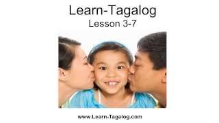 Learn Tagalog Lesson 37 [upl. by Riatsala577]