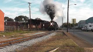 Southern 4501 Steam Locomotive in Chattanooga TN [upl. by Loyce]