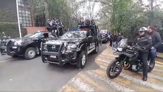 CERCOS DE SEGURIDAD PARA INHIBIR LA INCIDENCIA DELICTIVA ATACANDO PUNTOS ROJOSHUIXQUILUCAN [upl. by Enortna]