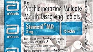 Stemetil MD tablet  Prochlorperazine Maleate Mouth Dissolving Tablets  Stemetil md tablet [upl. by Rondon]