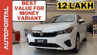 Honda City SV 2024  Value for Money Variant  Walkaround with features  City Base Model 2024 [upl. by Nahem]