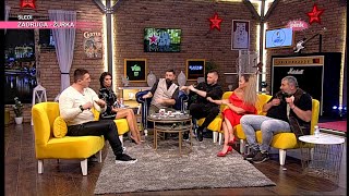 Cvija uči goste u studiju koreografiju iz spot quotPozivquot Ami G Show S12 [upl. by Gawlas]