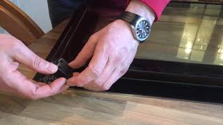 Ikea Oven Removing the flap clean the pane tutorial [upl. by Azerila]