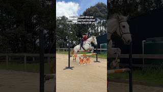 I did this ONE thing and had the BEST showjumping school all year equestrian showjumping horse [upl. by Leiruh]