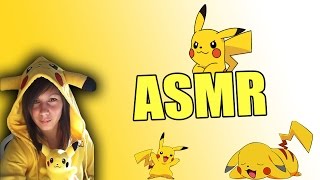 ASMR fr Ma 1ère vidéo ASMR  Déballage Pikachu Crinkle Chewing gum [upl. by Glendon726]