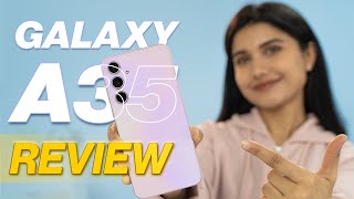 Samsung Galaxy A35 Review Best Midrange Camera Phone [upl. by Acirre424]