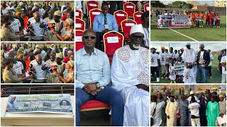 Stade Municipal des PA baptisé au nom de BIRANE LY Diamil Sané lui rend un hommage de son vivant [upl. by Ephraim]