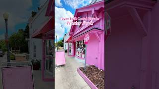 The cutest amp girliest store in Winter Park taylorswift swifties swiftiemerch pinkstore gasp [upl. by Shotton274]