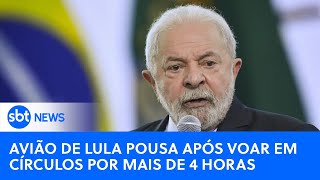 🔴SBT News na TV Lula embarca para o Brasil após problema em avião no México [upl. by Atihana]