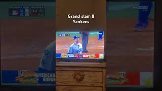 Grand slam Yankees  parati mlb fypシ゚viral yankees [upl. by Esyahc795]