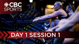 World Rowing Indoor Championships Day 1 Session 1  CBC Sports [upl. by Stefa]