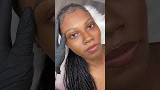 Ombré Powder Brows Application 🔗 By Supercilium ombrebrows supercilium powderbrows brows [upl. by Teerprug]