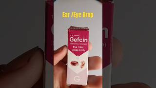 Ear amp Eye Drop ytshorts shortvideo viralvideo DROPpainclearyt [upl. by Oslec232]