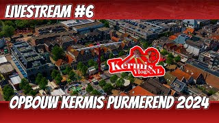 Opbouw van Najaarskermis Purmerend 2024  KermisVlogs Live 6 [upl. by Jo-Anne646]