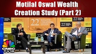 Motilal Oswal Wealth Creation Study Part 2  CNBC TV18 [upl. by Vasily]