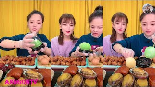 【EATING SHOW】ASMR MUKBANG。 XIAOYU MUKBANG。먹방 샤오위。15122021。4 xiaoyumukbangasmr [upl. by Laurinda225]