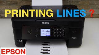 Epson Printer Printing Lines Through Pictures or Photos [upl. by Selokcin860]