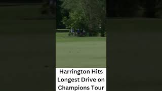 Padraig Harrington Hits It Long shortsvideo golfshorts golfswing [upl. by Rolyt]