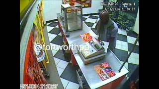 Robbery suspect rips cash register off counter [upl. by Redna732]