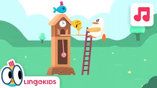 HICKORY DICKORY DOCK 🎵🕰️🐟 Best Nursery Rhymes for Kids  Lingokids [upl. by Notecnirp]