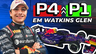 SUPER FORMULA em Watkins Glen De P4 para P1 com Enzo Fittipaldi [upl. by Ritz]