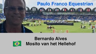 Bernardo Alves  Mosito Van Het Hellehof 10072022 equestrian hipismo showjumping horse [upl. by Leodora]