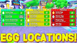 HOW TO GET ALL EGG LOCATIONS in TOILET TOWER DEFENSE ROBLOX [upl. by Alehcim483]