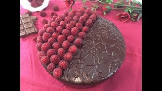 Torta al Cioccolato Fondente e Lamponi [upl. by Bashemath]