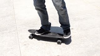 HOW TO RIDE A PENNY SKATEBOARD FOR BEGINNERS [upl. by Atinor]