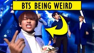 Theyre not weird Theyre just BTS 😆 [upl. by Nosila]