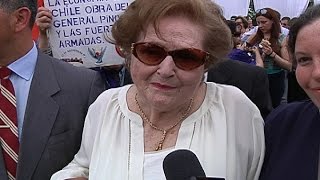 Lucia Hiriart llamó a reconocer la historia de Pinochet [upl. by Witkin]