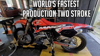 2023 MAICO 700 DYNO PROOF 40 MORE TOURQUE THAN CRF450 THE WORLDS FASTEST PRODUCTION 2 STROKE [upl. by Kathi]