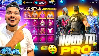 Free Fire Legendary Noob To Pro I Got All Rar Legendary Emotes And Bundles In 99 Diamonds Free Fire [upl. by Leyameg668]