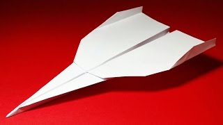 How to make a Paper Airplane that flies far  Best plane  ORIGAMI JET paper planes [upl. by Rives]